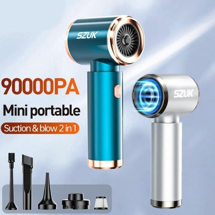 USB-Charged Handheld Car & Home Vacuum with Strong Suction - Image 2