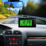 Digital Car Thermometer & Clock with Luminous LCD Display - Image 5