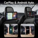10.1" Wireless CarPlay Android Touch Screen Headrest Monitor - Image 3