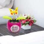 Sunny Bloom Solar-Powered Dancing Flower & Butterfly Bobblehead - Image 6