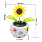 Sunny Bloom Solar-Powered Dancing Flower & Butterfly Bobblehead - Image 7