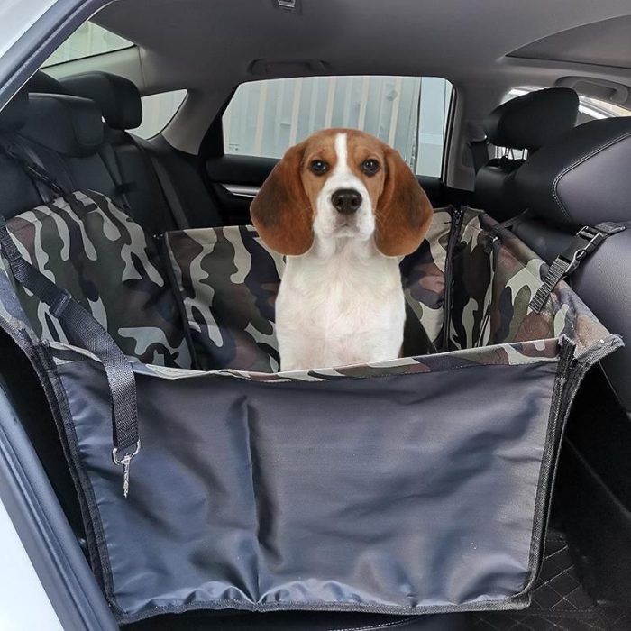 Waterproof Dog Car Seat Hammock | Multi-Use Pet Travel Protector Mat - Image 1