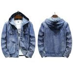 Men's Casual Hooded Denim Jacket - Spring & Autumn Essential - Image 2