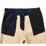 Winter Warm Thick Fleece-Lined Men's Straight Leg Jeans - Image 5