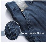 Men's Casual Military Cargo Jeans - Multi-Pocket Comfort Fit - Image 4