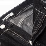 Skeleton Embroidery Baggy Denim Jeans - Men's Wide Leg Streetwear Trousers - Image 5