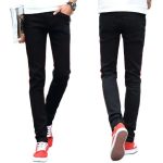 2023 Slim Fit Black Jeans for Men - Comfort Stretch Denim - Image 5