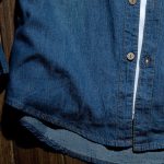 Fashion Classic Retro Jeans Shirt - Men's Long Sleeve Denim Shirt - Image 7