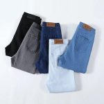High-Waist Stretch Skinny Jeans - Sexy Gray Denim for Women - Image 4