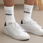 Trendy Design Socks - Quotes Novelty Socks - Funny Crew Socks - Image 4