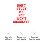 Don't Study Me You Won't Graduate Crewneck Sweatshirt - Funny Quote Women's Sweatshirt - Printed Sweatshirt - Image 7