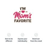 I'm Mom's Favorite Long Sleeve T-Shirt - Cute T-Shirt - Graphic Long Sleeve Tee - Image 7