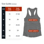 Fun Fact I Don't Care Racerback Tank - Cool Tank - Trendy Workout Tank - Image 6