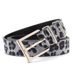 Creative Leopard Print Horse Hair Women's Belt - Image 6