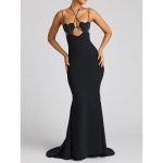 Glamorous Heart Shaped Backless Evening Dress - Image 5