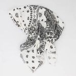 Floral Print Polyester Bandanas for Women - Image 7