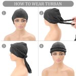 Men's Premium Vintage Solid Color Turban - Image 3