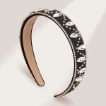 Trendy Geometric Rhinestone Hairband - Image 4