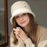 Chic Imitation Lamb Wool Ear Basin Hat - Image 6