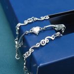 Heart Crystal Choker Necklace - Image 4