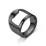 Stainless Steel Punk Ring Bottle Opener - Party Essential, Fashionable Beer Accessory - Image 7